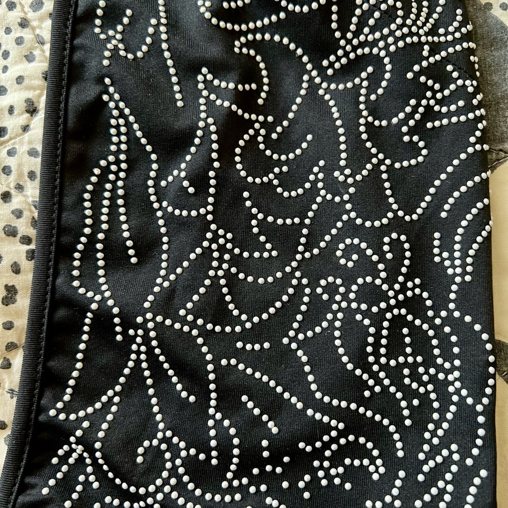 Forever 21 Black and White Embellished Bodysuit - Picture 2 of 6